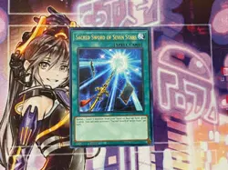 Yugioh Sacred Sword of Seven Stars - MAGO-EN150 - 1st Edition NM Never Played - Image 1