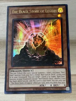 2x Black Stone of Legend LDK2-ENJ05 Unlimited Ultra Rare - Image 3