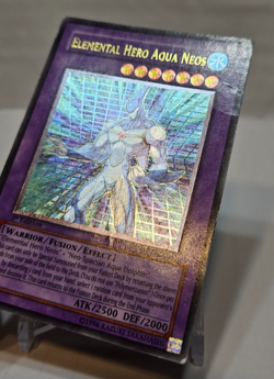 ULTIMATE Rare Elemental Hero Aqua Neos POTD-EN031 1st Edition Yugioh 111 - Image 3