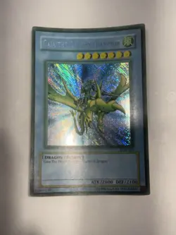 Max Faded Gaia the Dragon Champion Legend of Blue Eyes White Dragon LOB-125 - Image 3