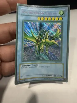 Max Faded Gaia the Dragon Champion Legend of Blue Eyes White Dragon LOB-125 - Image 4