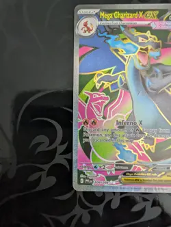 Mega Charizard X ex 109/094 - Pokemon Phantasmal Flames Card - NM/M - Image 2