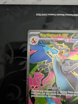 Mega Charizard X ex 109/094 - Pokemon Phantasmal Flames Card - NM/M - Image 5