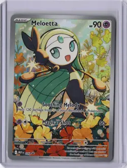 Meloetta MEP 026 Illustration Rare Mega Evolution Promo Pokemon Trading Card - Image 1