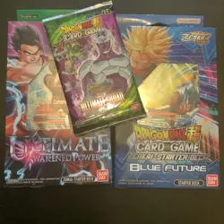 Set of DRAGONBALL SUPER Card Game Starter Deck BRAND NEW + 1 Booster Pack - Image 1