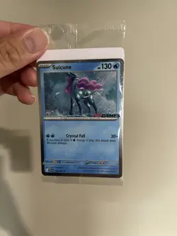 Suicune 026/094 Promo Card EB Games PHANTASMAL FLAMES + Pocket TCG Code ✅ - Image 1