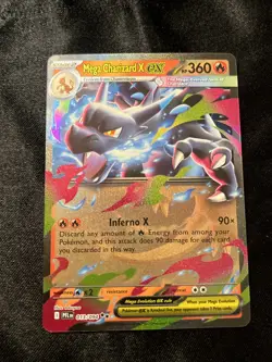 Mega Charizard ex 013/094 Pokemon Card Phantasmal Flames Near Mint! - Image 1