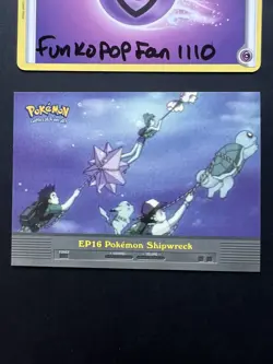 EP16 Pokemon Shipwreck Pokemon Topps Series 2 Card NM - Image 1