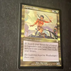 MTG SINGLE - (1x) Captain Sisay - Invasion - LP/NM - Image 3