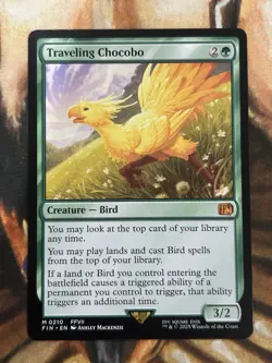 Traveling Chocobo Mythic 0210 (Regular) MTG Final Fantasy English - NM/Mint ?? - Image 1