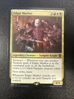 Edgar Markov Commander 2017 Foil 36/309 NM JL - Image 1