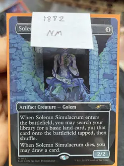Solemn Simulacrum • Galaxy Foil NM / Unplayed Secret Lair 0791 • Mtg (1882) - Image 4