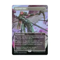 WOTC MtG Magic the Gathering Sigarda's Aid (R) (Foil) NM - Image 1