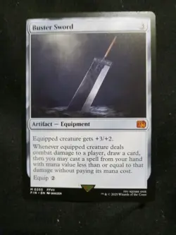 Buster Sword Final Fantasy Regular - Image 1