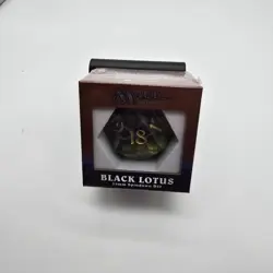 ++ Sirius Dice Black Lotus DIE Spindown D20 JUMBO MTG Magic the Gathering ++ - Image 1