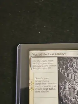 War of the Last Alliance Universes Beyond: the Lord of the Rings: Regular NM - Image 2