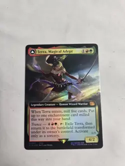 MTG Terra, Magical Adept (Extended Art) FOIL Final Fantasy Magic The Gathering - Image 1