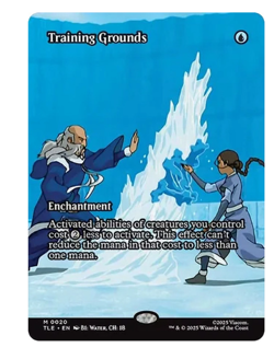 Training Grounds - Borderless Avatar MTG - Image 1