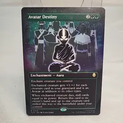 Avatar Destiny Extended Art TLA NM MTG Near Mint Non Foil Fast Shipping - Image 1