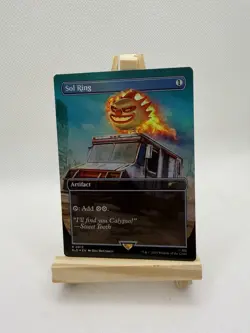 MTG Sol Ring, Secret Lair Promo x Twisted Metal, New/Unplayed - Image 1