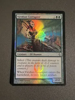 MTG Viridian Corrupter - Foil, Mirrodin Besieged, English - Image 1