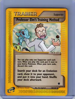 Pokemon Expedition #148/165 Professor Elm's Training Method Near Mint or Better - Image 1