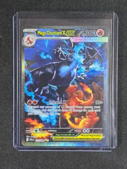 Pokemon TCG: Mega Charizard X ex - SIR 125/094 NM - Phantasmal Flames - English - Image 1