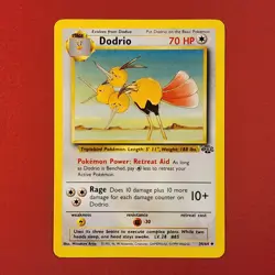 5-08-13 PWE pokemon unplayed 1999 jungle 34/64 dodrio - Image 1