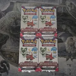 Pokemon TCG Paldea Evolved | Fun Packs Lot • 4 - Image 1