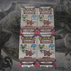 Pokemon TCG Paldea Evolved | Fun Packs Lot • 4 - Image 1
