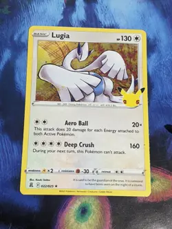 Lugia 022/025 Celebrations 25th HOLO Pokemon NM - Image 1