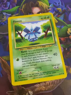 Pineco 61/75 - Neo Discovery - Common - Pokemon - NM - Image 1