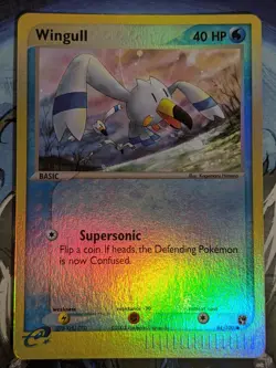 Wingull NM 84/100 Reverse HOLO Ex Sandstorm Vintage Pokemon - Image 1
