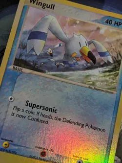 Wingull NM 84/100 Reverse HOLO Ex Sandstorm Vintage Pokemon - Image 2
