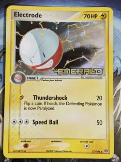 Electrode 27/106 - EX Emerald - Reverse HOLO - Pokemon - NM - Image 1