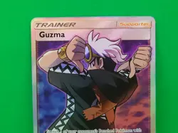 Pokemon TCG MINT Condition Hidden Fates Full Art Guzma SV84/SV94 Trainer Shiny - Image 2