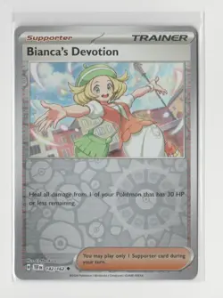 Bianca's Devotion Reverse Holo 142/162 Pokemon TCG Temporal Forces - Image 1