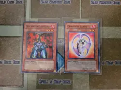 YUGIOH CHRYSALIS LARVA TAEV + NEO-SPACIAN FLARE SCARAB POTD SUPER 1ST ED NM - Image 1