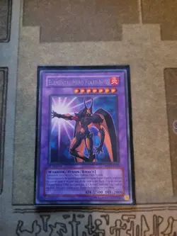 YUGIOH ELEMENTAL HERO FLARE NEOS DP03-EN013 RARE 1ST ED VLP - Image 1