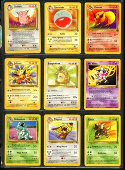 1999 Pokemon JUNGLE Set COMPLETE Unlimited Edition NON HOLO Cards Lot 17-64 RARE - Image 2