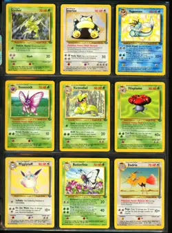 1999 Pokemon JUNGLE Set COMPLETE Unlimited Edition NON HOLO Cards Lot 17-64 RARE - Image 3