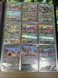 Pokemon Full Binder 252 Cards Mostly EX English Japanese Collection - Image 1