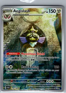 Aegislash 210/182 SV04: Paradox Rift - Pokemon Card - NM - Image 1
