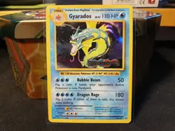 2016 Pokemon XY Evolutions Gyarados card Prerelease 34/108 Holo Rare - Image 1