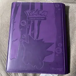 Pokemon TCG Card Game Elite Gengar 9-Pocket Zippered Ultra PRO Binder Collection - Image 3