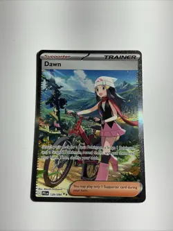Pokemon Dawn 129/94 SIR 2025 TCG Phantasmal Flames English Card NM Pack Fresh A+ - Image 1