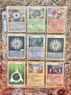 Lot of 18 Pokemon Trading Cards 2006 Holo Rayquaza Elm's Training Power Keepers - Image 2