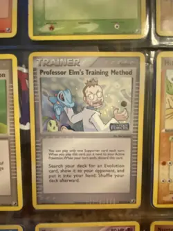 Lot of 18 Pokemon Trading Cards 2006 Holo Rayquaza Elm's Training Power Keepers - Image 4