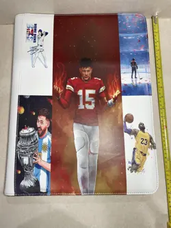 16 Pocket 1024 Card Binder, Large Ringless Side Loading Pockets Trading Card - Image 1