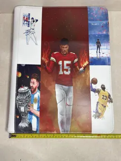 16 Pocket 1024 Card Binder, Large Ringless Side Loading Pockets Trading Card - Image 2